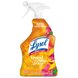 Lysol All Purpose Cleaner Spray, Multi-Purpose Disinfecting Spray, Mango & Hibiscus Scent, 32 Oz