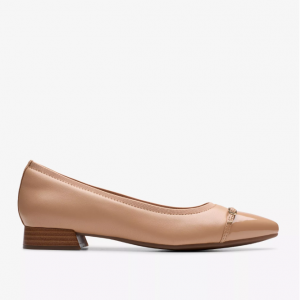 Clarks Natalyn Dusk Beige Leather