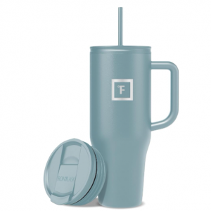 IRON °FLASK Co-Pilot 保温杯 40盎司 元素灰 @ Amazon