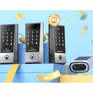 TCL homesecurity精选智能门锁、摄像头劳工节大促热卖