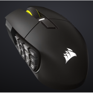 Corsair - Scimitar Elite Wireless SE MMO游戏鼠标，直降$60