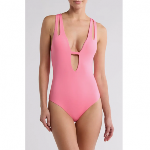 Becca 深V连体泳衣
