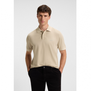 HUGO BOSS Cotton-piqué polo衫