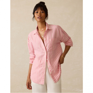 Faherty Laguna 亚麻休闲衬衫