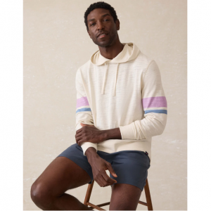 Faherty Sunwashed 竹节布连帽衫