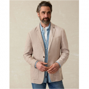 Faherty Movement™ 亚麻西装外套