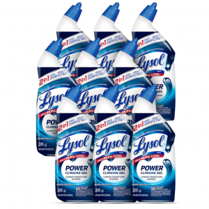 Lysol 馬桶清潔劑 24盎司 9瓶 @ Amazon