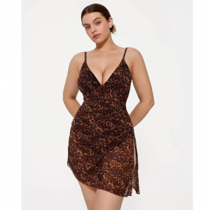 Popilush Shapewear 褶饰可变换式连体泳衣