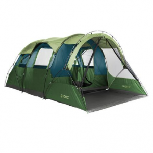 Stoic Madrone 隧道帐篷 + 纱窗门廊：6 人 3 季可用
