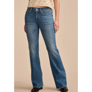 Lucky Brand 中腰甜美喇叭裤