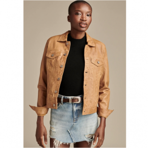 Lucky Brand 皮夹克