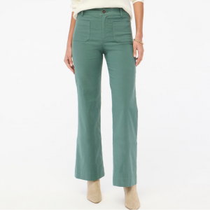 J.Crew Lizzie 高腰贴袋阔腿裤
