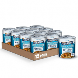 Progresso Light, Italian-Style Wedding Canned Soup, 18.5 oz. (Pack of 12) @ Amazon