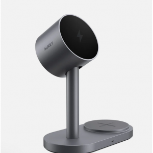 AUKEY LC-MC213 Qi2.2 MagFusion 2X 2-in-1 Magnetic Wireless Charging Station for $66.99 @Aukey