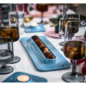 VINTERFINT 餐盘，蓝色，15 ½x5 英寸