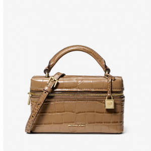 MICHAEL Michael Kors Jana 超小号鳄鱼压纹皮革斜挎包