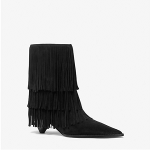 MICHAEL Michael Kors Jayla 绒面革流苏踝靴