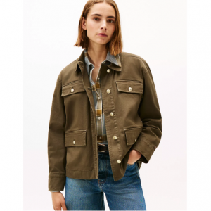 Tommy Hilfiger 金纽扣战地夹克