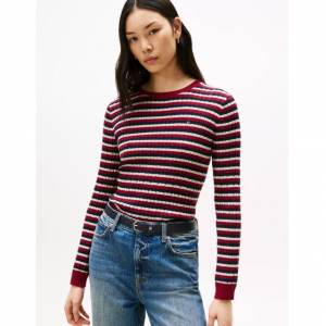 Tommy Hilfiger 条纹针织毛衣