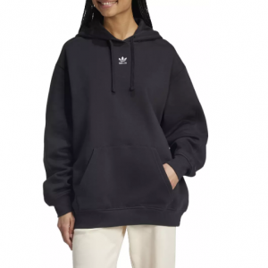 adidas Originals 女款 Essentials 超大摇粒绒连帽衫