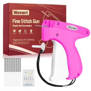 Wannent Stitch Gun for Clothes Stitchy Tagging Gun for Clothing Stitchy Quick Clothing Fixer