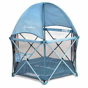 Baby Delight Go With Me便携式游戏围栏，带顶篷和垫子