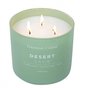 沙漠鼠尾草香味蜡烛，14.5盎司