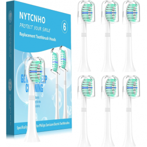 NYTCNHO Sonicare 飞利浦替换刷头 6支装 @ Amazon