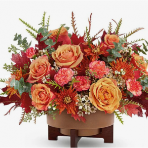 Modern Copper Centerpiece, Deluxe