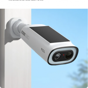 15% off B1 Security Camera with Solar Panel @TCL homesecurity