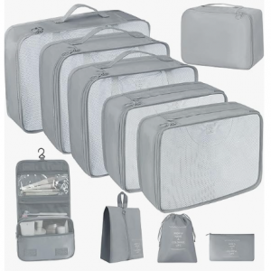 lucdnc 10 Pcs Set Packing Cubes @ Amazon
