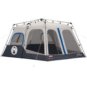 Coleman Instant Tent with 1-Minute Setup, 4/6/8/10 Person Tent with Pre-Attached Poles, Air Vent