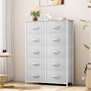 YITAHOME 10 Drawer Dresser - Fabric Storage Tower @ Amazon