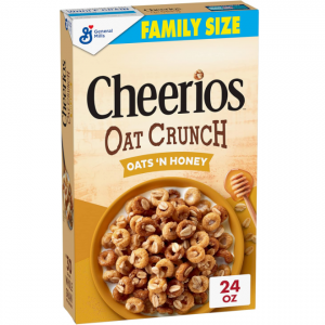 Cheerios Oat 燕麦蜂蜜早餐麦片 24oz @ Amazon