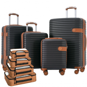 streamdale 4 piece luggage set suitcase set
