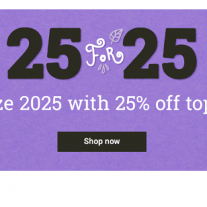 25% Off Top Brands @ Vitacost