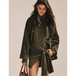 Banana Republic 超大羊绒高领毛衣