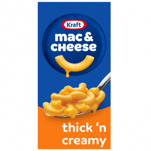 Kraft Thick 'n Creamy Mac & Cheese Macaroni and Cheese Dinner, 7.25 oz Box @ Amazon