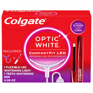 Colgate Optic White牙齿美白套装 LED灯+美白笔 @ Amazon