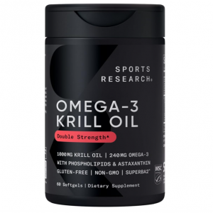 Sports Research  南极磷虾油 Omega 3 软胶囊 60粒