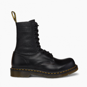 MM6 Maison Margiela Dr. Martens x MM6 Maison Margiela Twisted 10-Eye Leather Boots