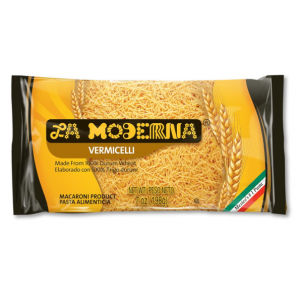 La Moderna Vermicelli Pasta, Noodles, Durum Wheat, 7 Oz (Pack of 6) @ Amazon