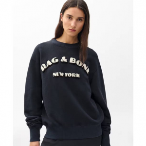 rag & bone RBNY 複古毛圈布衛衣