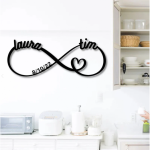 Personalized Infinity Anniversary Sign @ Groovy Guy Gifts