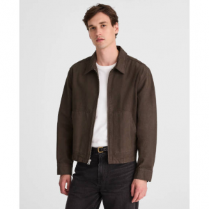 Madewell 棉质帆布拉链夹克