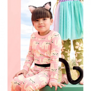 Hanna Andersson Kids Halloween Long John Pajama Set