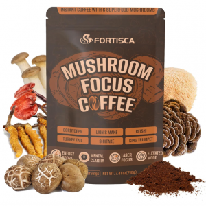 FORTISCA 蘑菇即溶咖啡 210g @ Amazon
