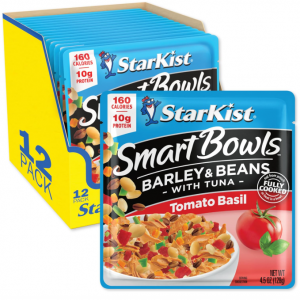 StarKist Smart Bowls Tomato Basil, 4.5 oz Pouch (Pack of 12) @ Amazon