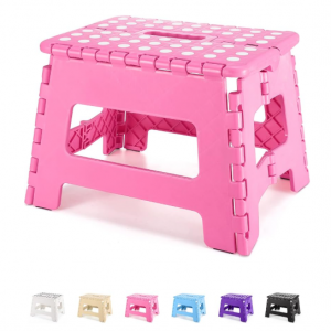 Dyforce Folding Step Stool 9 Inch, Kids Step Stool, Heavy Duty Step Stools for Adults @ Amazon