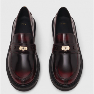 Leather loafers